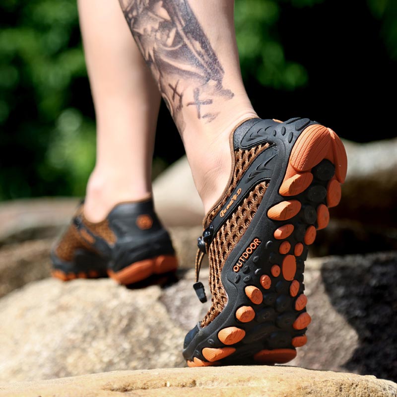 Japanese Luxury Lifestyle - trekking mountain mens sports shoes basket