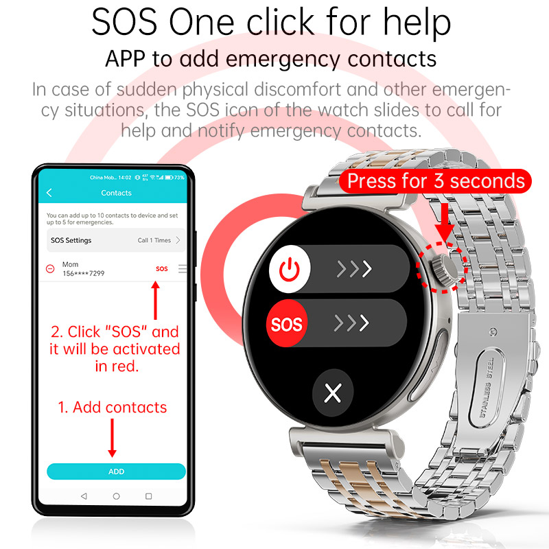 JA02 Women Smartwatch Fashion  - Japanese Luxury Lifestyle reseña y precio