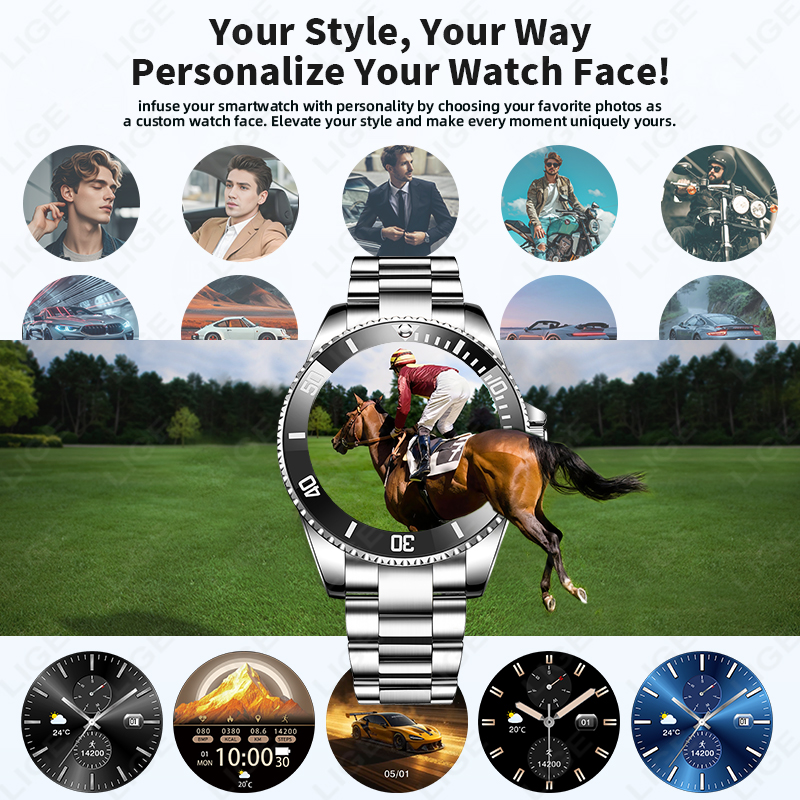 LIGE New Style Luxury Smart Wa - Japanese Luxury Lifestyle reseña y precio