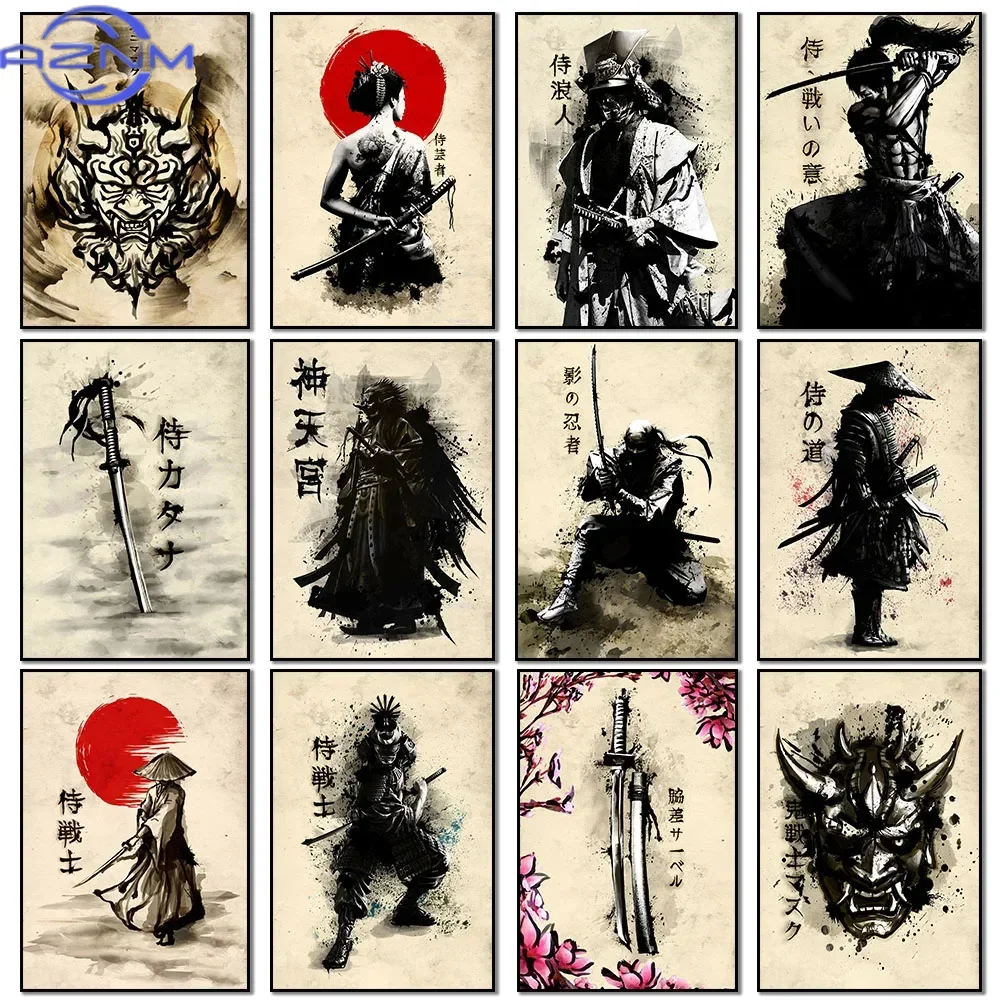 AZNM Canvas Painting Japanese  - Japanese Lifestyle Home reseña y precio