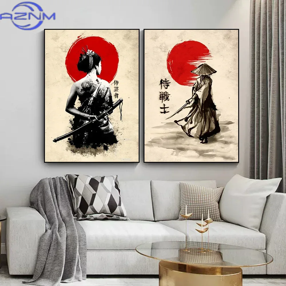 AZNM Canvas Painting Japanese  - Japanese Lifestyle Home reseña y precio